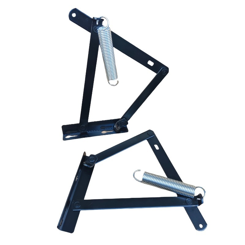 Furniture And Hardware - บานพับสปริงรูปสามเหลี่ยม, บานพับกล่องโซฟาเบดแบบเรียบง่าย, บานพับเก็บของอเนกประสงค์สำหรับเฟอร์นิเจอร์แบบหนาพิเศษ ทนทานต่อการสึกหรอ