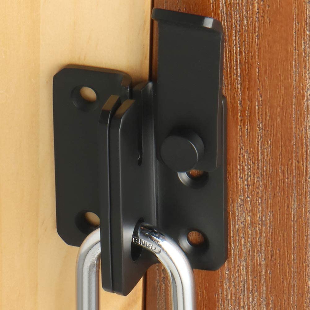 Furniture Hardware Fitting - หน้าต่างล็อคจับประตูล็อคหัวเข็มขัด Shed เลื่อนประตู Tower Bolt Latch