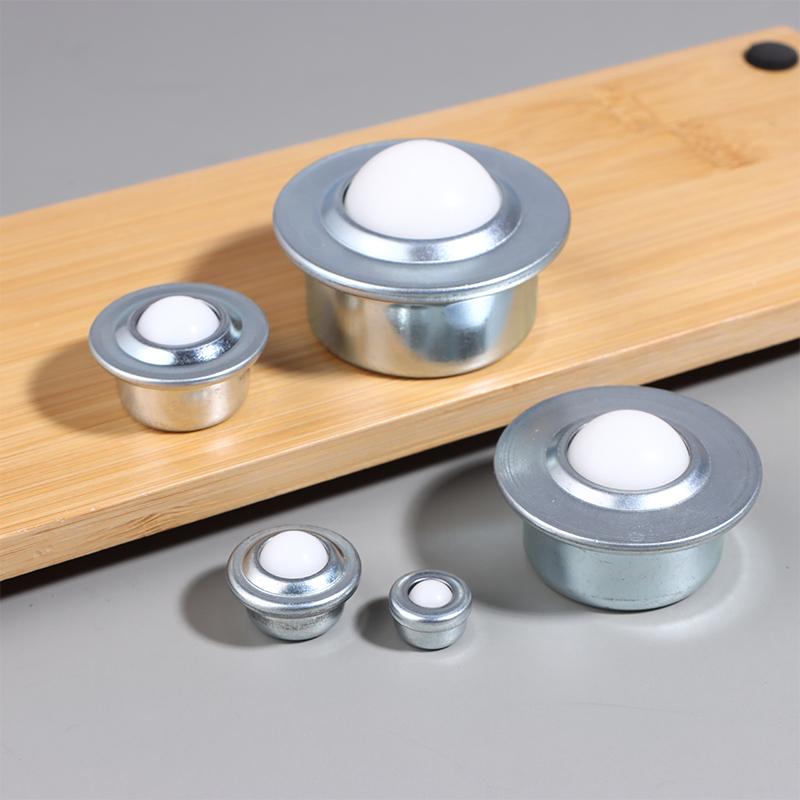 Furniture And Hardware - ล้อเลื่อนไนลอน CY-8H/12H/15H/22H/30H แบบยูนิเวอร์แซล พร้อมรูเหล็ก ล้อกลม สำหรับเฟอร์นิเจอร์