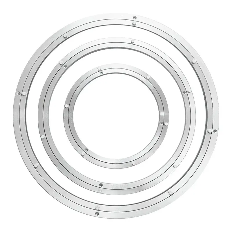 Furniture Hardware In China - ฮาร์ดแวร์จานหมุนอลูมิเนียมอัลลอยขนาดเส้นผ่านศูนย์กลาง 14-100 ซม. สำหรับโต๊ะ