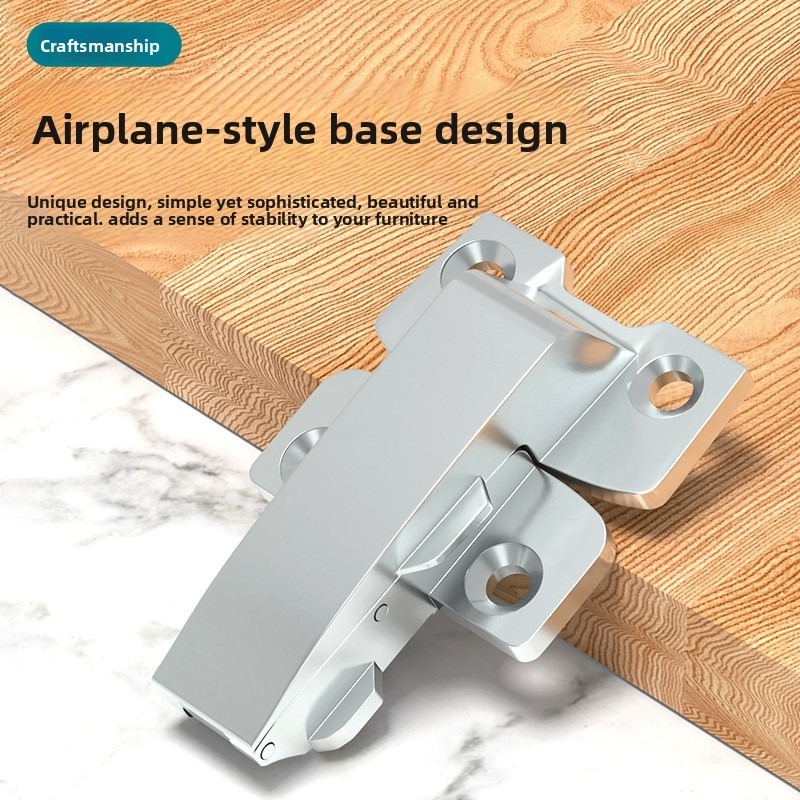 Furniture Hardware Material - บานพับประตูแบบพับได้ วัสดุโลหะผสมสังกะสี บานพับยืดหยุ่น บานพับตู้แบบอากาศยาน ฮาร์ดแวร์แบบธรรมดา อุปกรณ์เสริมตู้