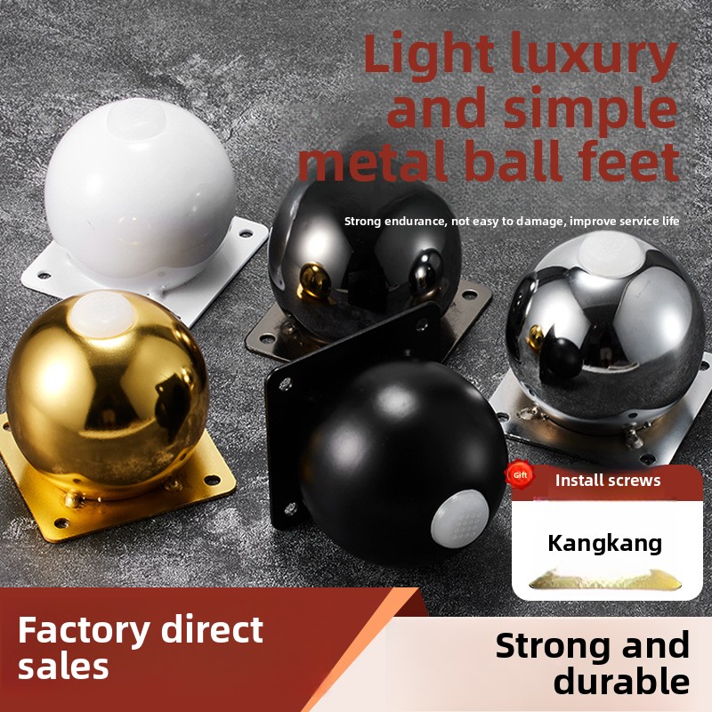 Office Furniture Hardware - 4pcs อลูมิเนียมตู้ฟุตปรับความสูงเฟอร์นิเจอร์สํานักงานขาเตียงโซฟาลื่นสนับสนุนเท้าฟุตฮาร์ดแวร์