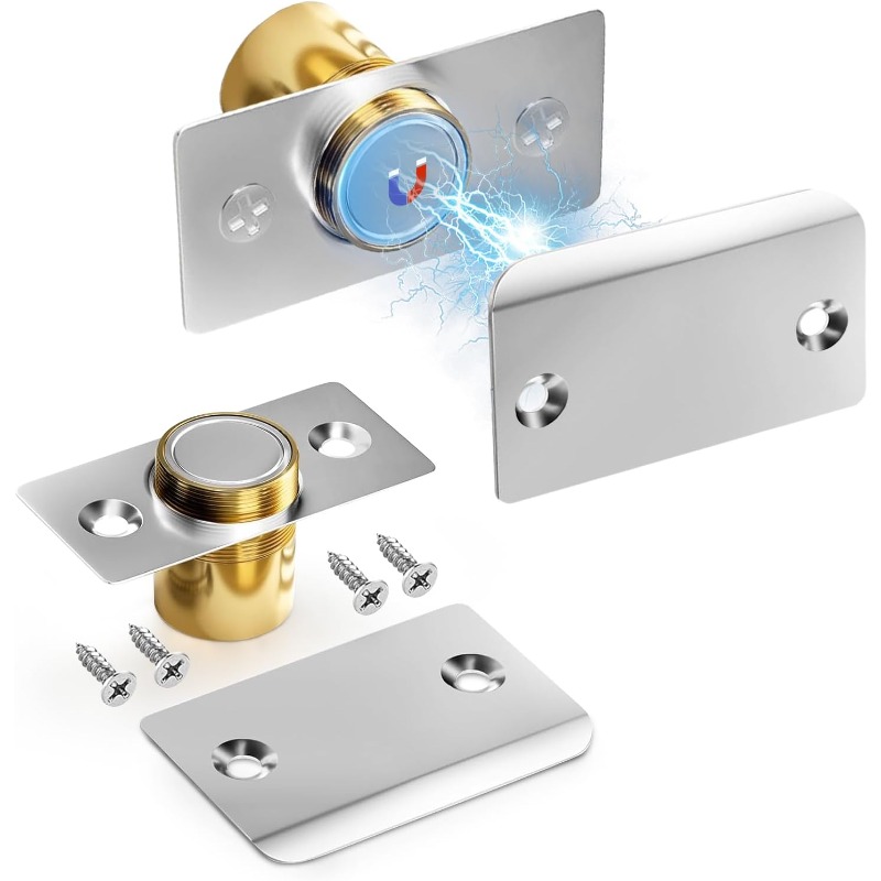 ตัวล็อกประตูแม่เหล็กแบบซ่อน 2  - Furniture Hardware Fitting บทวิจารณ์และราคา