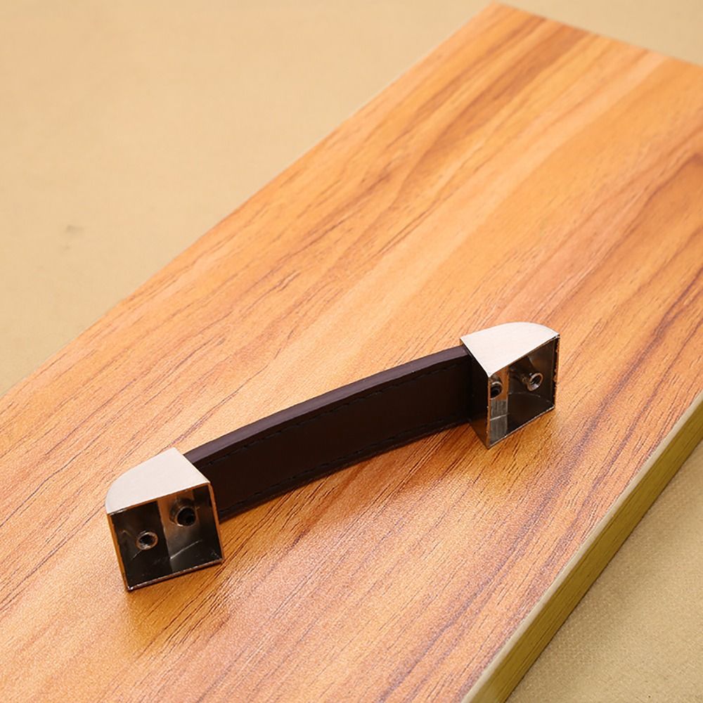 มือจับตู้หนังนุ่มสีน้ำตาล 1 ชิ - Furniture Hardware In China บทวิจารณ์และราคา