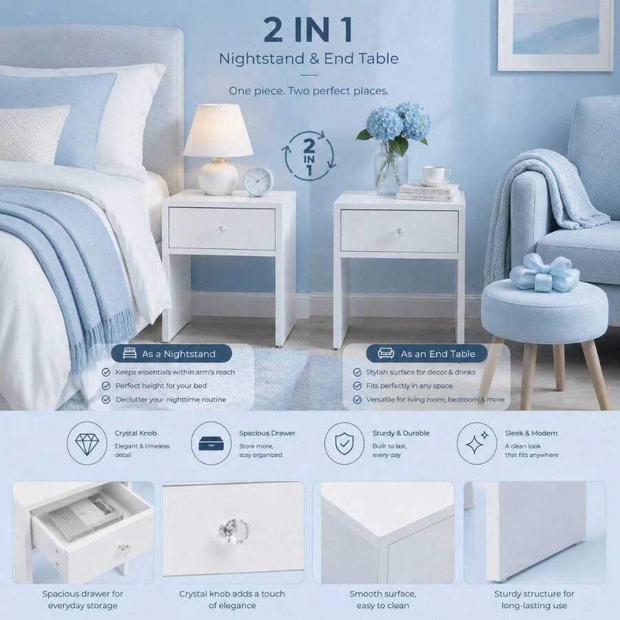 เก้าอี้เก็บของและโต๊ะข้างเตียง - Furniture Hardware Suppliers บทวิจารณ์และราคา