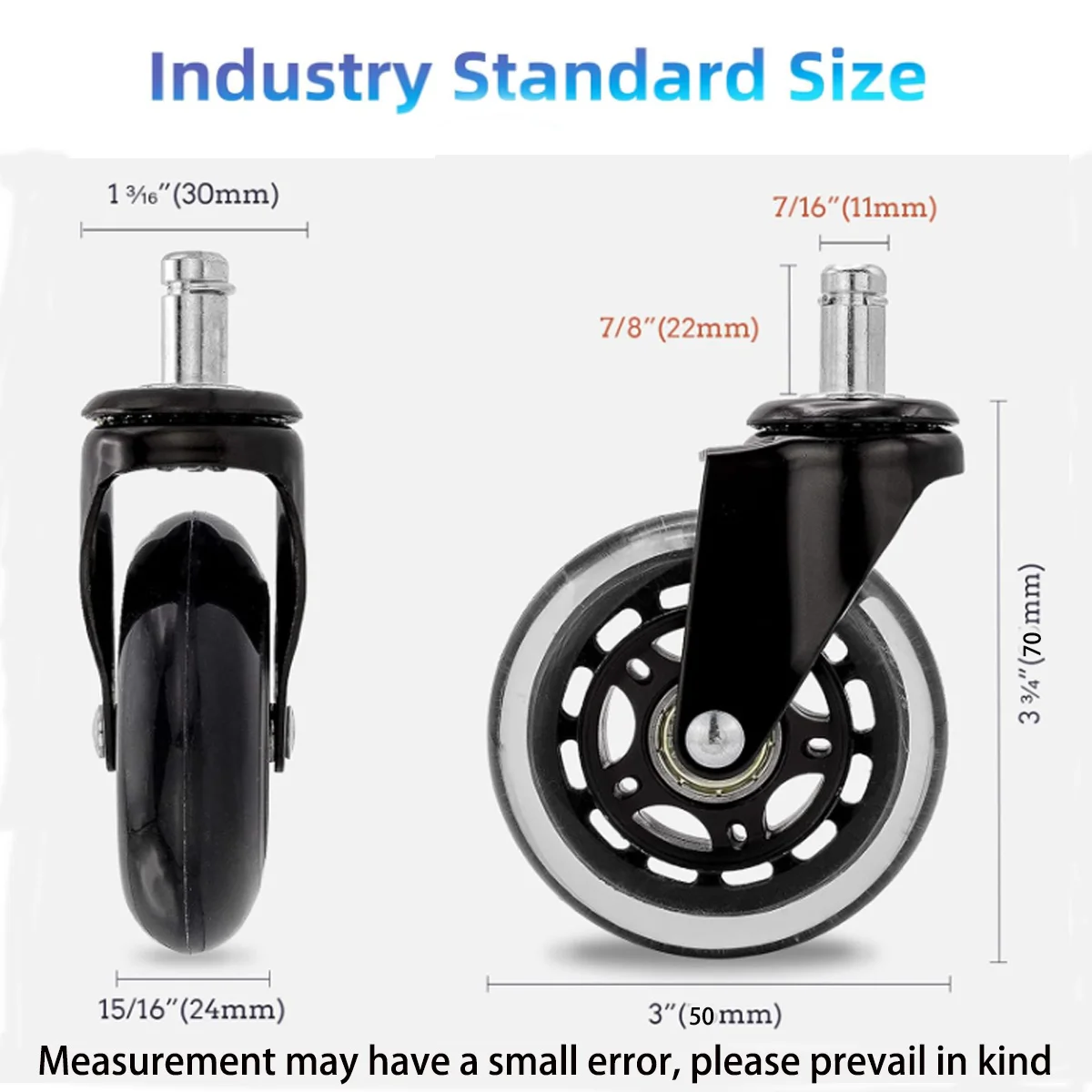 ล้อเลื่อนเก้าอี้สำนักงาน 5 ชิ้ - Office Furniture Hardware บทวิจารณ์และราคา