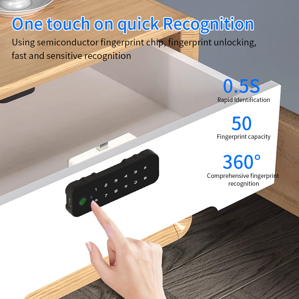 Tuya บลูทูธสมาร์ทตู้ไม้ล็อคลาย - Furniture And Hardware บทวิจารณ์และราคา