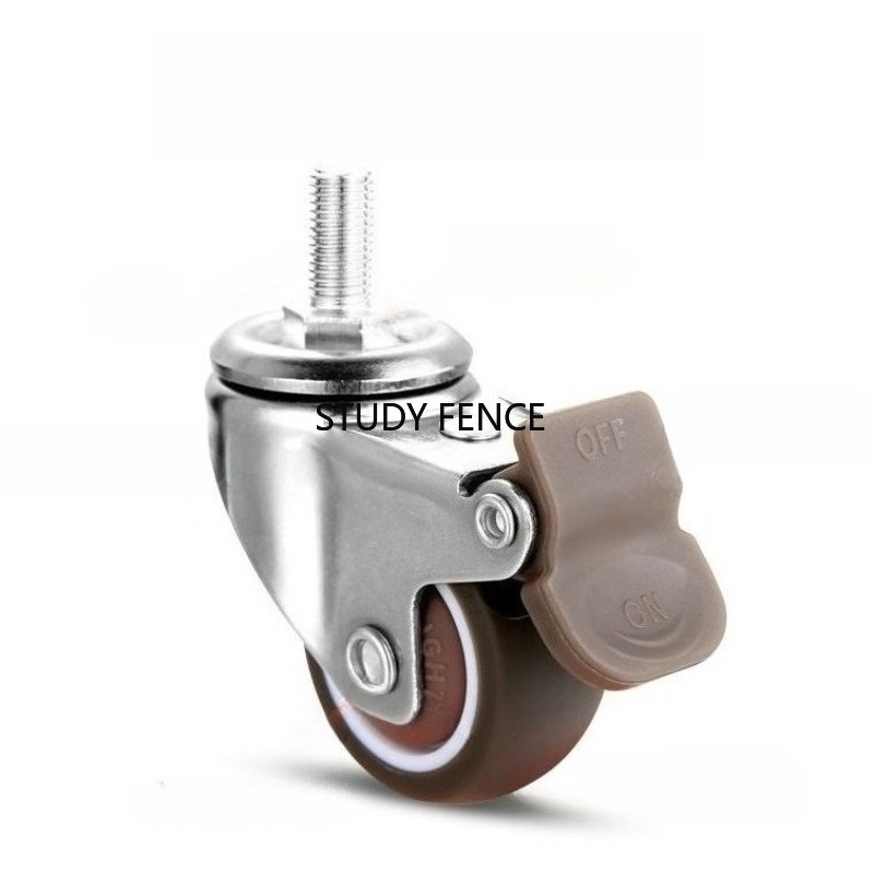 ล้อเลื่อนแบบเกลียว M6 จำนวน 4  - Office Furniture Hardware บทวิจารณ์และราคา