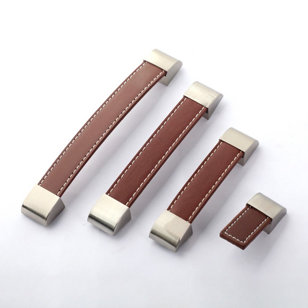 มือจับตู้หนังนุ่มสีน้ำตาล 1 ชิ - Furniture Hardware In China บทวิจารณ์และราคา