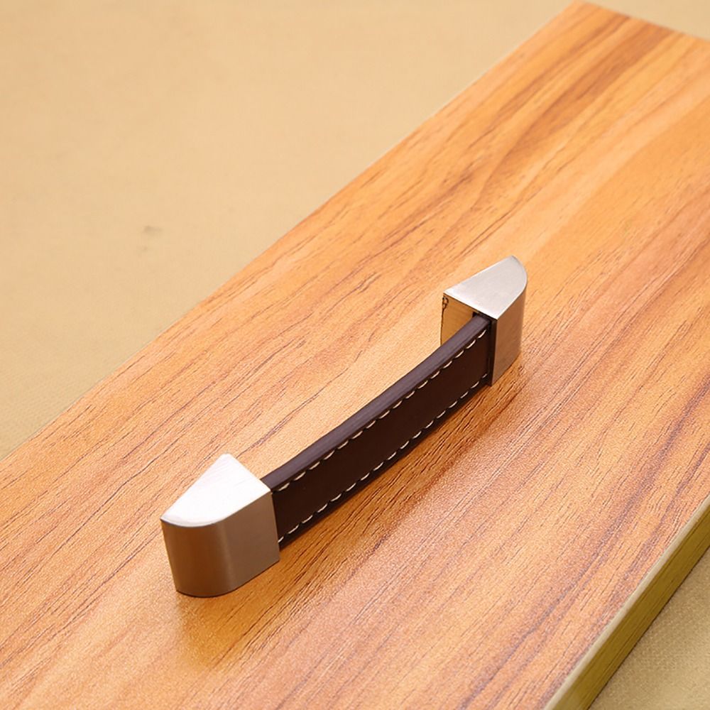 มือจับตู้หนังนุ่มสีน้ำตาล 1 ชิ - Furniture Hardware In China บทวิจารณ์และราคา