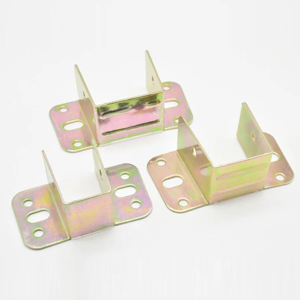 2pcs U รูปโลหะวงเล็บเตียงเตียง - Furniture Hardware Suppliers บทวิจารณ์และราคา
