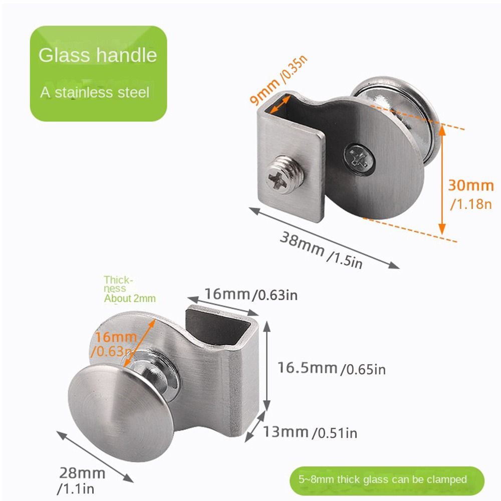 คลิปหนีบกระจกสำหรับเฟอร์นิเจอร - Office Furniture Hardware บทวิจารณ์และราคา