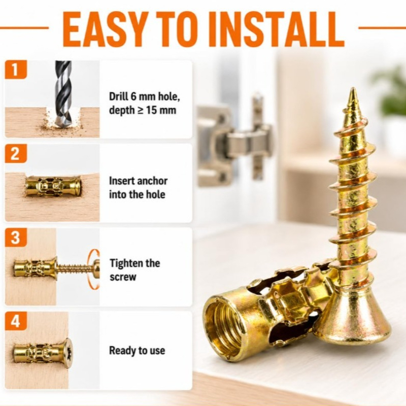 ชุดสกรูขยายขนาดเล็กสำหรับซ่อมบ - Furniture Hardware In China บทวิจารณ์และราคา