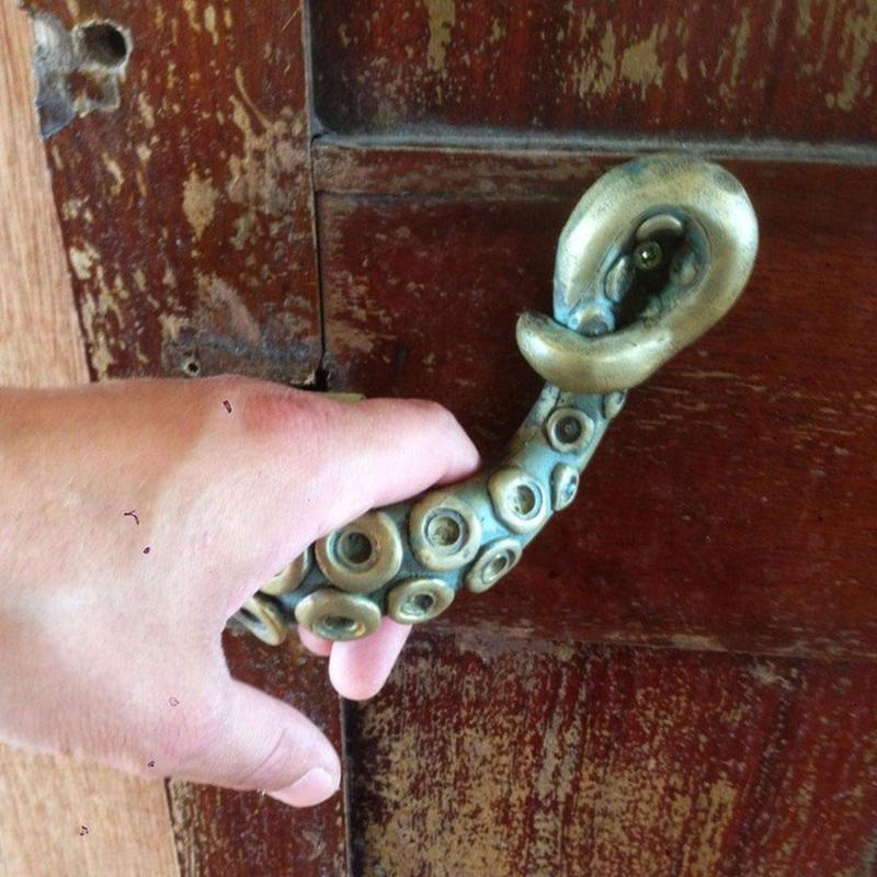 Vintage Octopus ลูกบิดประตูสัต - Furniture Hardware Suppliers บทวิจารณ์และราคา