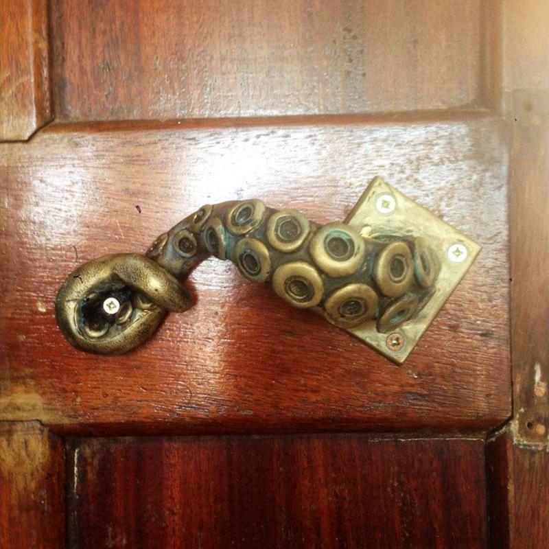 Vintage Octopus ลูกบิดประตูสัต - Furniture Hardware Suppliers บทวิจารณ์และราคา
