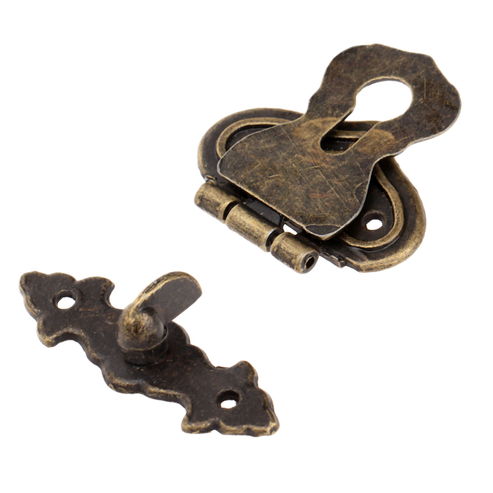 5Pcs 63X47มม.โบราณล็อคโลหะตกแต - Furniture Hardware Suppliers บทวิจารณ์และราคา