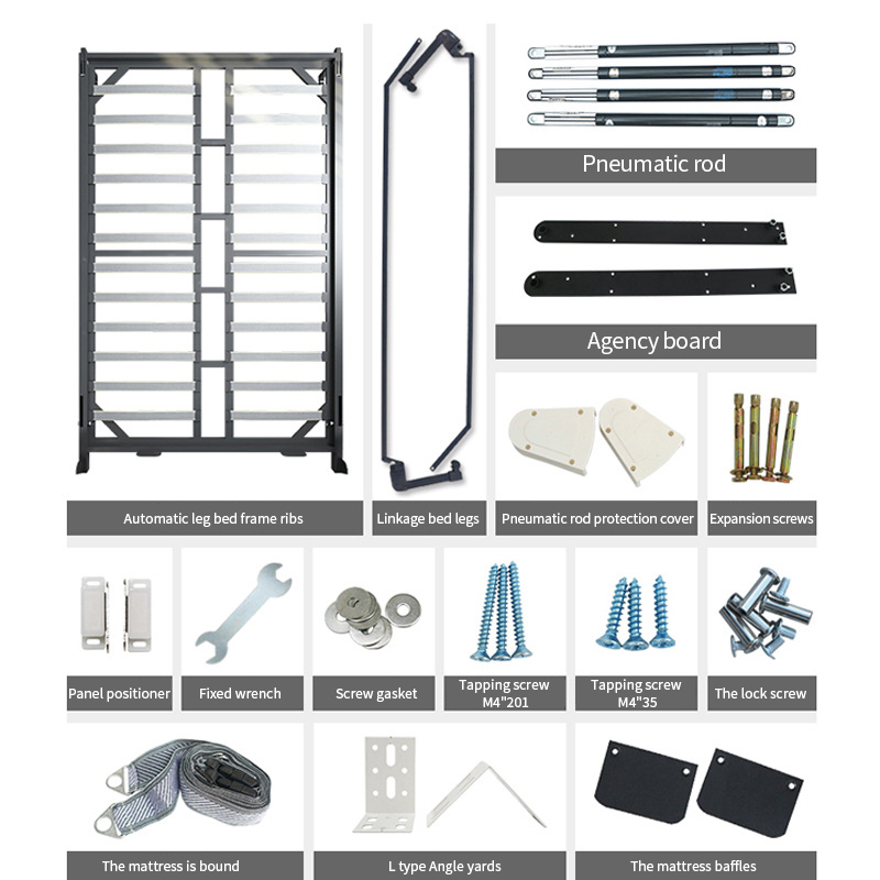 กลไกเตียงพับติดผนังแบบซ่อน ดีไ - Furniture Hardware In China บทวิจารณ์และราคา