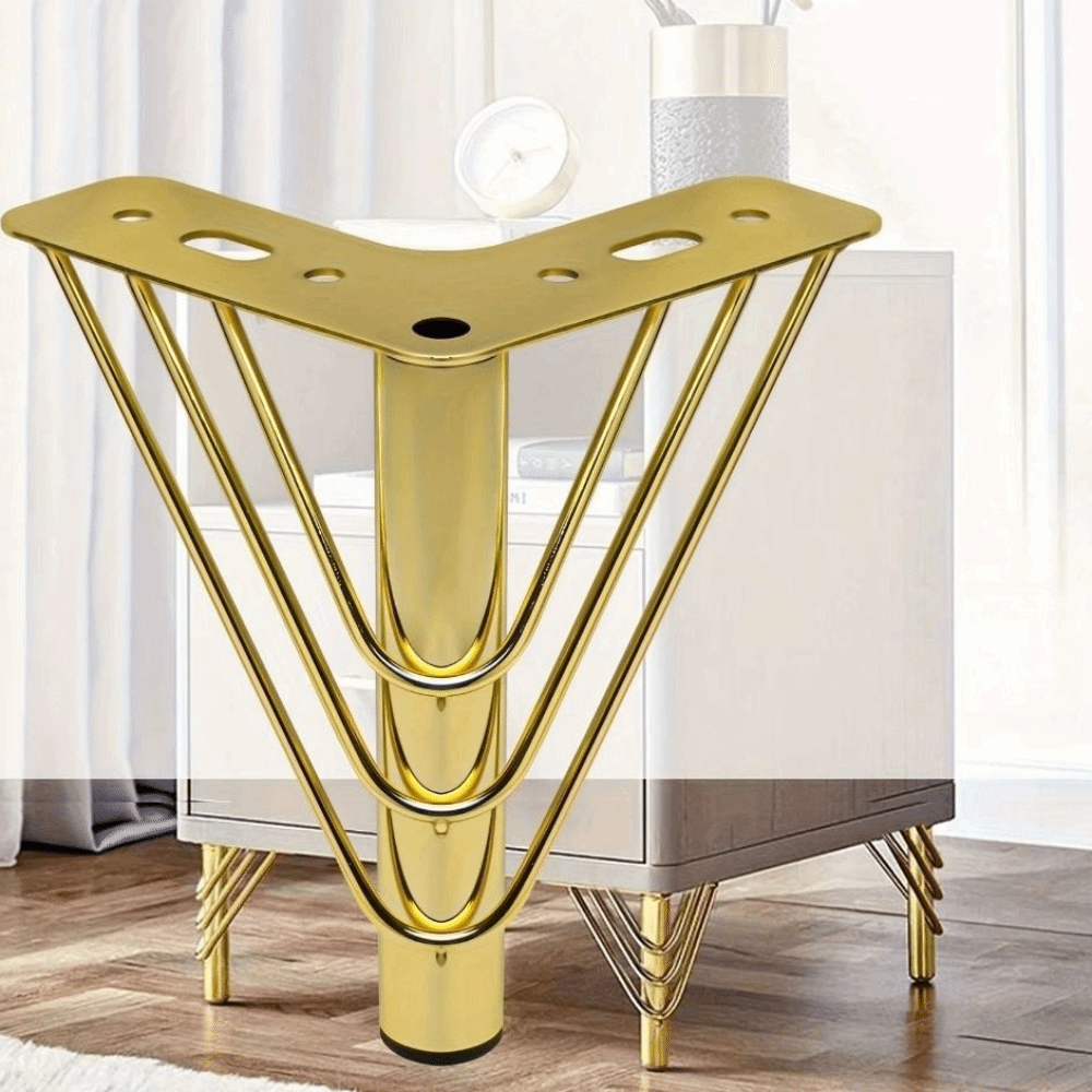 ขาเฟอร์นิเจอร์สีทอง ดีไซน์หนา  - Furniture Hardware Material บทวิจารณ์และราคา