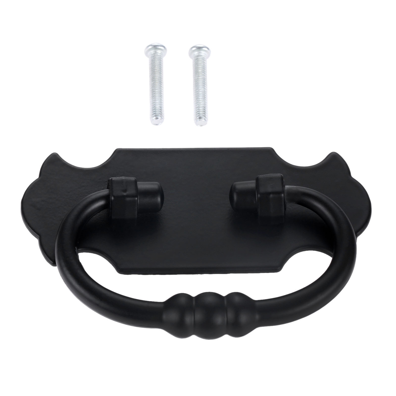 1Pc 88*56Mm สีดำ Handle สังกะส - Office Furniture Hardware บทวิจารณ์และราคา