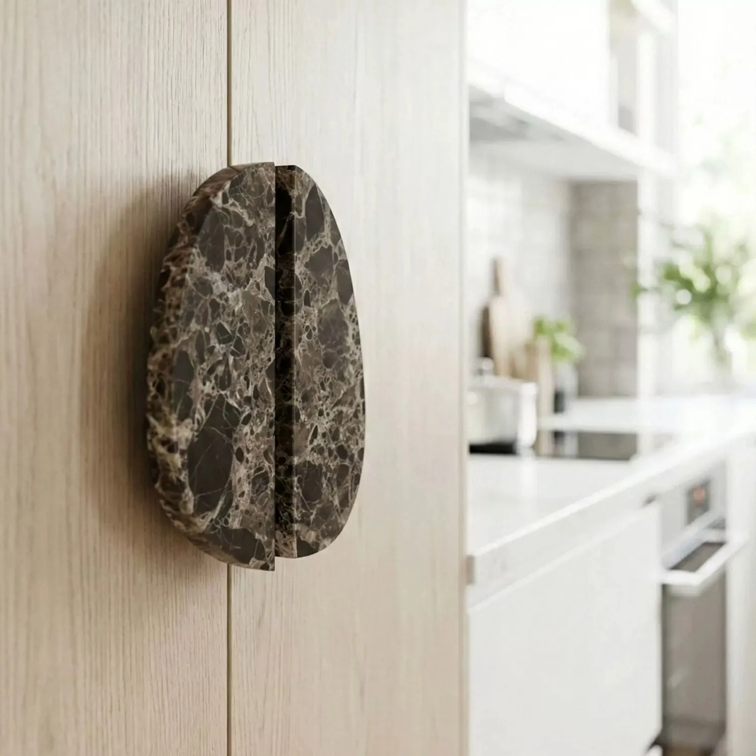 มือจับประตูหินอ่อนธรรมชาติสไตล - Furniture Hardware Material บทวิจารณ์และราคา