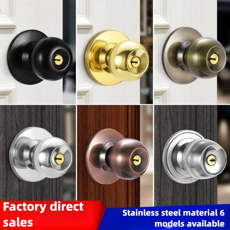 ลูกบิดประตูทรงกลมสแตนเลส พร้อม - Furniture Hardware Fitting บทวิจารณ์และราคา